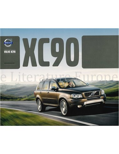 2013 VOLVO XC90 BROCHURE DUITS