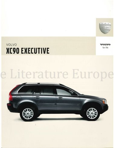 2003 VOLVO XC90 EXECUTIVE PROSPEKT NIEDERLÄNDISCH