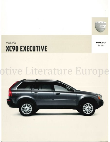 2003 VOLVO XC90 EXECUTIVE PROSPEKT NIEDERLÄNDISCH