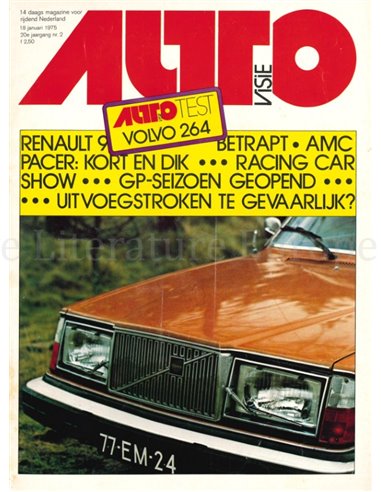 1975 AUTOVISIE MAGAZINE 02 DUTCH
