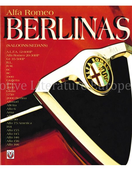 ALFA ROMEO BERLINAS, Saloons / Sedans