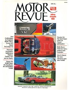 1988 MOTOR REVUE JAHRBUCH DEUTSCH
