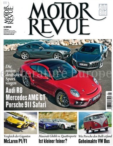 2014 MOTOR REVUE MAGAZINE 1 GERMAN