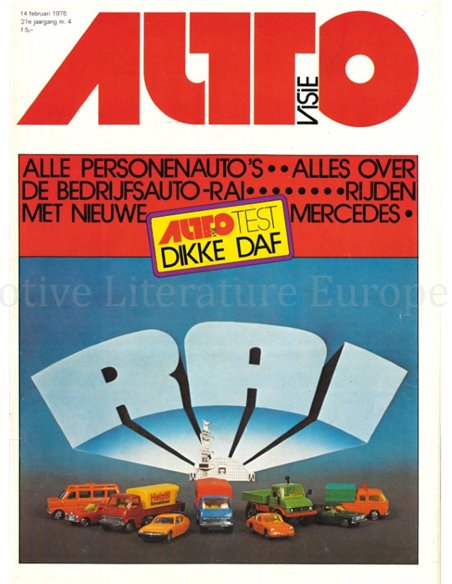 1976 AUTOVISIE MAGAZINE 04 DUTCH