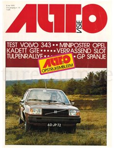 1976 AUTOVISIE MAGAZINE 10 DUTCH