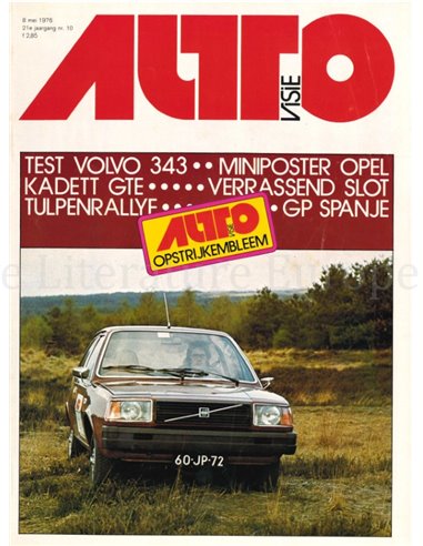 1976 AUTOVISIE MAGAZINE 10 DUTCH