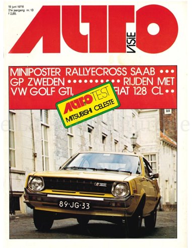 1976 AUTOVISIE MAGAZIN 12 NIEDERLÄNDISCH
