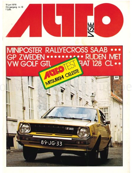 1976 AUTOVISIE MAGAZIN 12 NIEDERLÄNDISCH