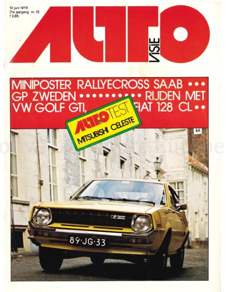 1976 AUTOVISIE MAGAZINE 13 DUTCH