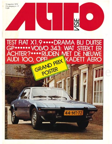 1976 AUTOVISIE MAGAZINE 17 DUTCH