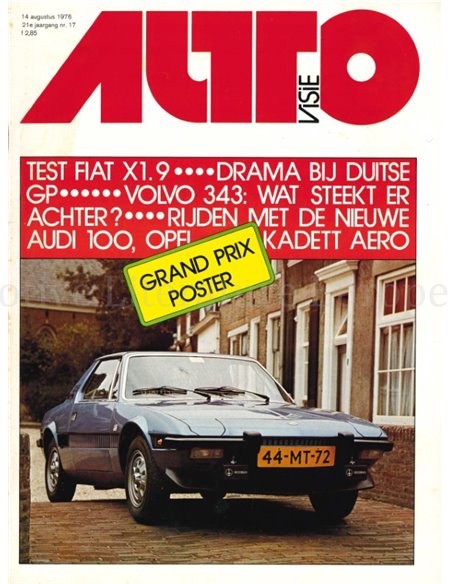 1976 AUTOVISIE MAGAZINE 17 NEDERLANDS
