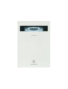 1999 MERCEDES BENZ S KLASSE HARDCOVER BROCHURE DUITS