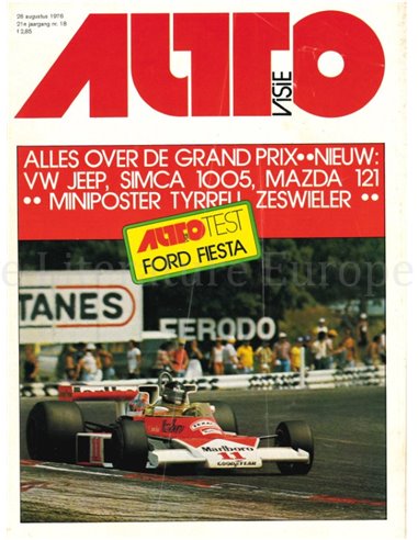 1976 AUTOVISIE MAGAZINE 18 NEDERLANDS