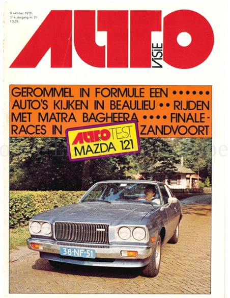 1976 AUTOVISIE MAGAZIN 21 NIEDERLÄNDISCH