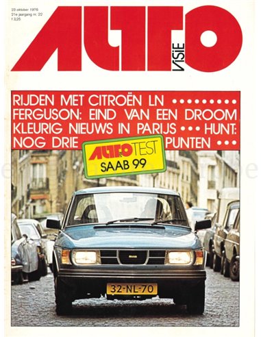 1976 AUTOVISIE MAGAZINE 22 NEDERLANDS