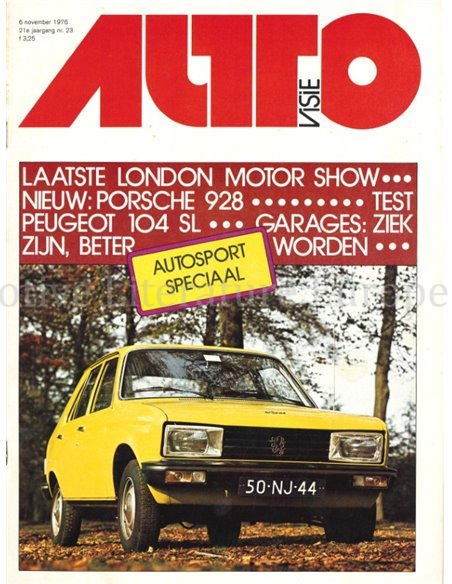 1976 AUTOVISIE MAGAZIN 23 NIEDERLÄNDISCH