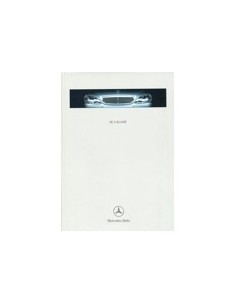 1999 MERCEDES BENZ S KLASSE HARDCOVER BROCHURE NEDERLANDS