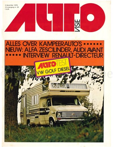 1976 AUTOVISIE MAGAZINE 25 DUTCH