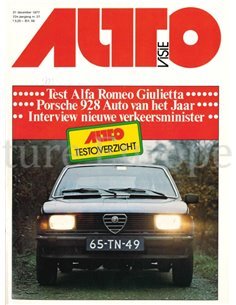 1977 AUTOVISIE MAGAZINE 27 DUTCH