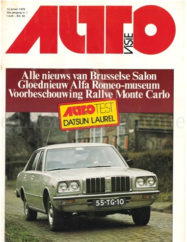 1978 AUTOVISIE MAGAZINE 28 NEDERLANDS