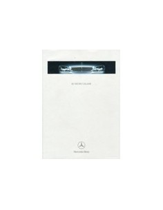 1998 MERCEDES BENZ S KLASSE HARDCOVER BROCHURE NEDERLANDS