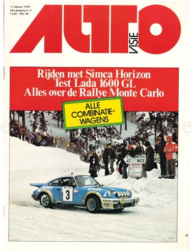 1978 AUTOVISIE MAGAZIN 03 NIEDERLÄNDISCH