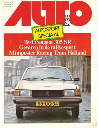 1978 AUTOVISIE MAGAZIN 06 NIEDERLÄNDISCH