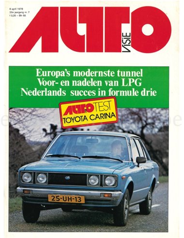 1978 AUTOVISIE MAGAZIN 07 NIEDERLÄNDISCH