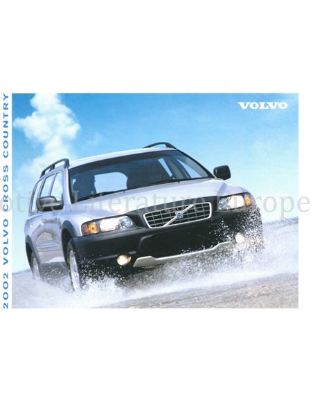 2002 VOLVO CROSS COUNTRY BROCHURE ENGELS