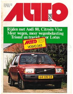 1978 AUTOVISIE MAGAZINE 19 DUTCH