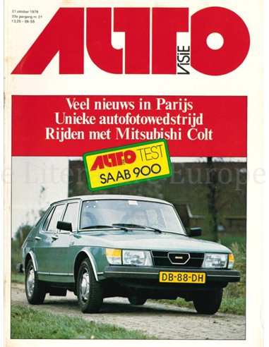 1978 AUTOVISIE MAGAZINE 21 DUTCH