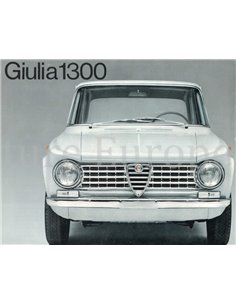 1966 ALFA ROMEO GIULIA 1300 PROSPEKT ITALIENISCH