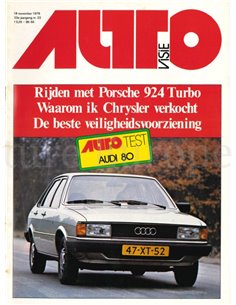 1978 AUTOVISIE MAGAZINE 23 NEDERLANDS
