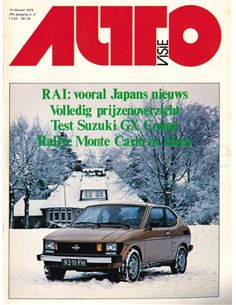 1979 AUTOVISIE MAGAZIN 03 NIEDERLÄNDISCH