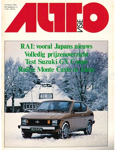 1979 AUTOVISIE MAGAZIN 03 NIEDERLÄNDISCH