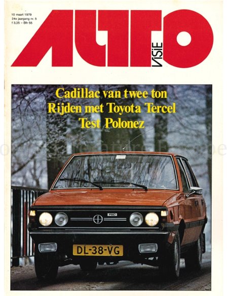 1979 AUTOVISIE MAGAZINE 05 NEDERLANDS