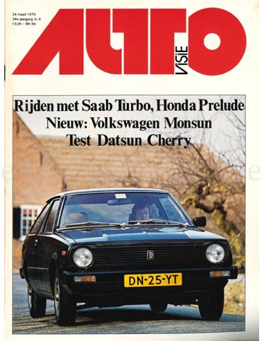 1979 AUTOVISIE MAGAZINE 06 NEDERLANDS