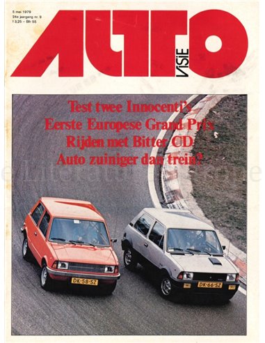 1979 AUTOVISIE MAGAZIN 09 NIEDERLÄNDISCH