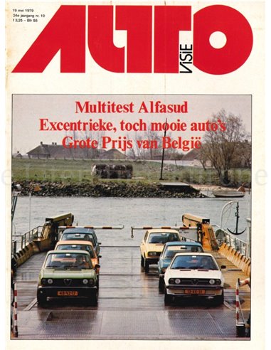 1979 AUTOVISIE MAGAZINE 10 NEDERLANDS