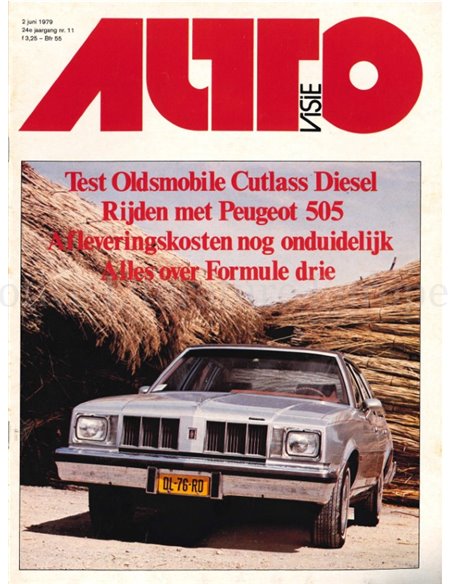 1979 AUTOVISIE MAGAZINE 11 NEDERLANDS