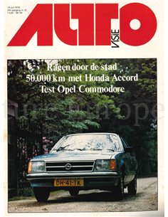 1979 AUTOVISIE MAGAZIN 12 NIEDERLÄNDISCH