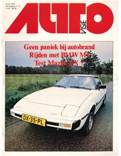 1979 AUTOVISIE MAGAZIN 13 NIEDERLÄNDISCH