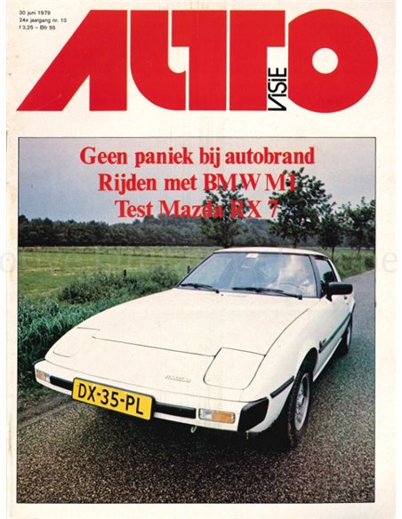 1979 AUTOVISIE MAGAZINE 13 NEDERLANDS