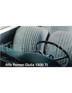 1968 ALFA ROMEO GIULIA 1300 TI PROSPEKT ENGLISCH
