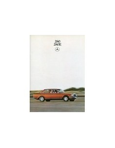 1978 MERCEDES BENZ E KLASSE BROCHURE NEDERLANDS