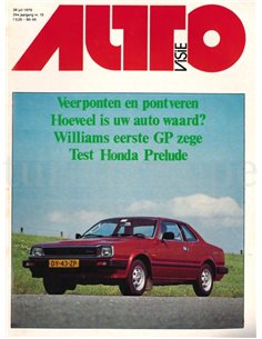 1979 AUTOVISIE MAGAZINE 15 NEDERLANDS