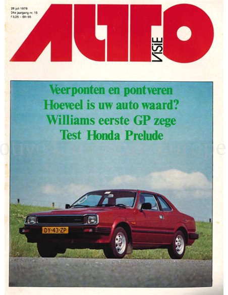 1979 AUTOVISIE MAGAZINE 15 NEDERLANDS