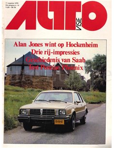 1979 AUTOVISIE MAGAZIN 16 NIEDERLÄNDISCH