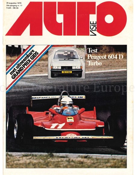 1979 AUTOVISIE MAGAZIN 17 NIEDERLÄNDISCH