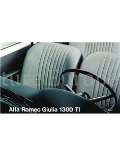 1967 ALFA ROMEO GIULIA 1300 TI BROCHURE FRANS